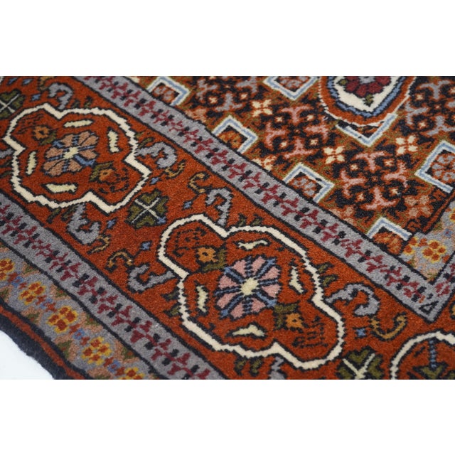 Vintage Tribal Ghashghai Rug 4'5'' X 6'1'' For Sale - Image 4 of 8