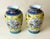 Hollywood Regency Japanese Gold Imari Hand-Painted Porcelain Bird Vases, Arita, 1960s, Set of 2 For Sale - Image 3 of 17