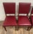 Art Deco Vintage Art Deco Style Leather Dining Side Chairs - Set of 4 For Sale - Image 3 of 11