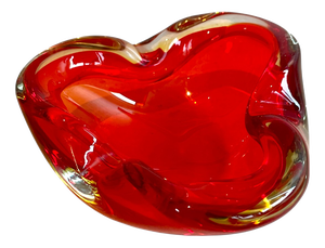 Bowl in Murano Glass by Flavio Poli, 1950s