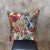Textile Jungle Bird Woven Cushion Cover For Sale - Image 7 of 12