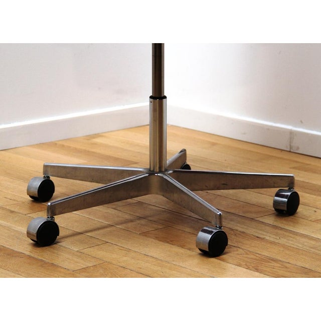 Red Oxford Desk Armchair by Arne Jacobsen for Fritz Hansen For Sale - Image 8 of 10