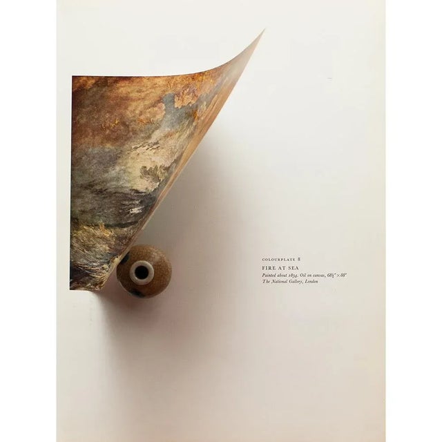Turner 1960 After Joseph Turner "Fire at Sea" Vintage First Limited Edition Print For Sale - Image 4 of 8