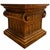 1960 Vintage Drexel Guildhall Neoclassical Oak Pedestal End Tables - A Pair For Sale In San Diego - Image 6 of 17