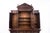 Antique Glass and Walnut Cupboard For Sale - Image 4 of 18