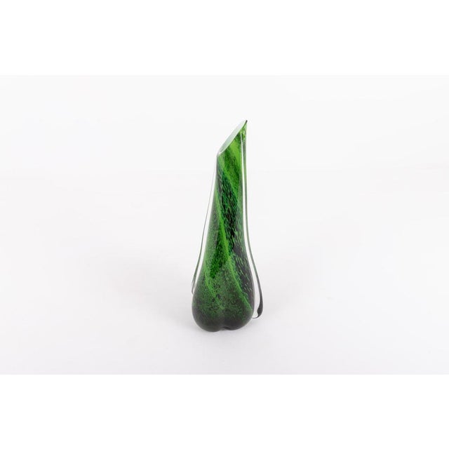 Spectacular Murano Glass Vase, Italy, 1980s For Sale - Image 6 of 7