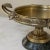 19th Century Napoleon III Period Bronze Centerpiece ~ Compote on Marble Base For Sale In Dallas - Image 6 of 13