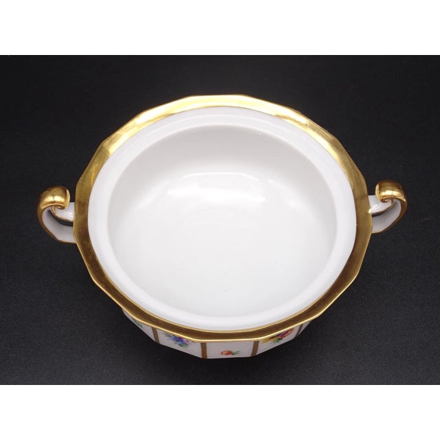 Mid-Century Modern Vintage MCM Royal Copenhagen "Henriette" Sugar Bowl & Lid For Sale - Image 3 of 5