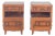 Portuguese Oak Bedside Tables, 1980s, Set of 2 For Sale