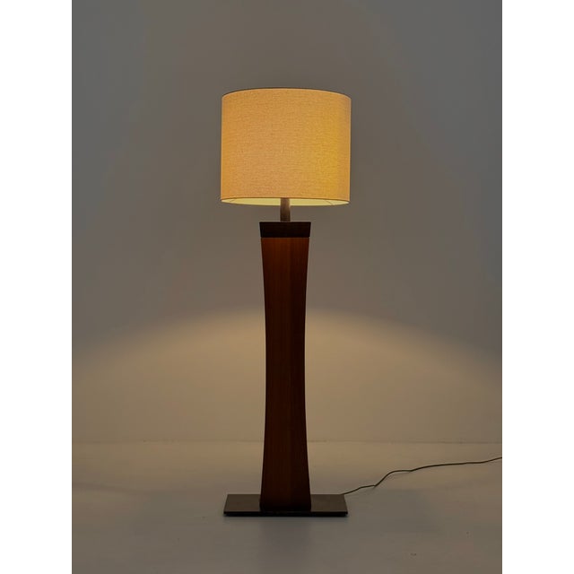 Mid-Century Italian Teak Floor Lamp, 1970s For Sale - Image 10 of 18