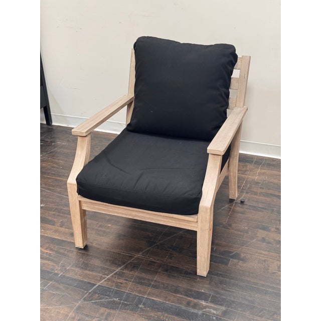Pottery Barn Pottery Barn Belmont Armchair, Outdoor For Sale - Image 4 of 12