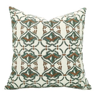 Block Printed Cushion Cover 14x36 Inch-Hridyavan For Sale