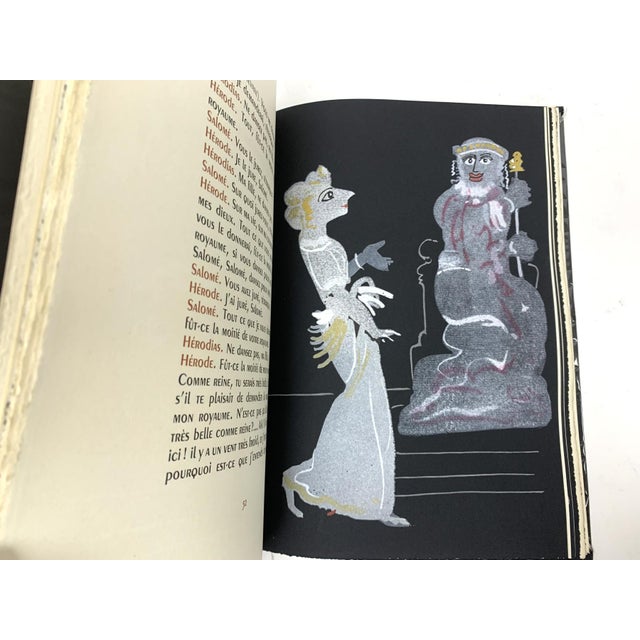 Rare Signed Limited Edition 1938 Oscar Wilde Salome - Illustrated by André Derain & Aubrey Beardsley (Limited Editions Club) For Sale - Image 15 of 18