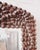 Early 19th Century Vintage Pinecone Frame Mirror With Antique Glass For Sale - Image 5 of 7