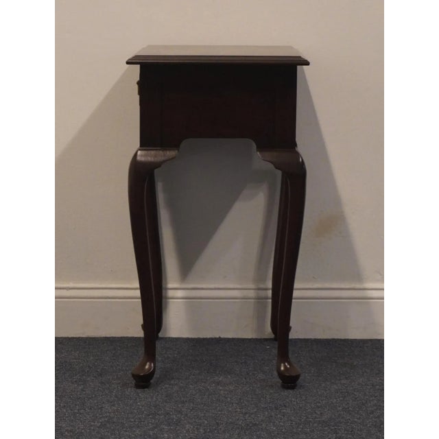 Ethan Allen Georgian Court Solid Cherry Traditional Style 24 quot Accent