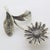 Vintage Italian Handmade Genuine Silver Daisy Flower Dollhouse Figurine, 1970s For Sale - Image 6 of 13