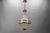 - This absolutely adorable Czech crystal beaded Empire-style dome chandelier pendant from circa the 1950s consists of...