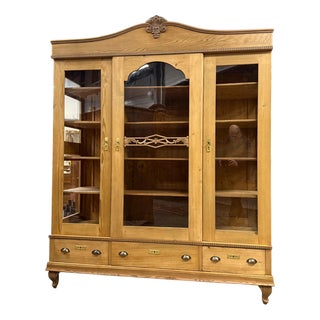 Antique Library Display Case, 1880s For Sale