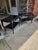Late 20th Century Late 20th Century Pair of Rose Tarlow Style Black Lacquer Chinoiserie Side Tables For Sale - Image 5 of 18