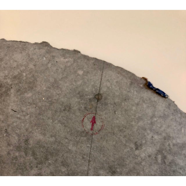 Abstract Expressionism Sandy Kinnee, Abstract Modernist Colorful Mixed Media Art Screen-print on Handmade Paper 6/20, c.1980's For Sale - Image 3 of 11