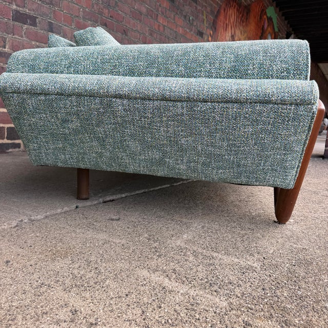 Wood Adrian Pearsall Restored Gondola Sofa For Sale - Image 7 of 12