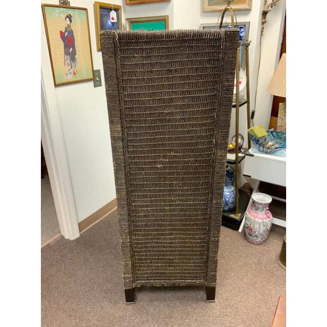 Nautical 20th Century Rope Tall Chest of Drawers For Sale - Image 3 of 12