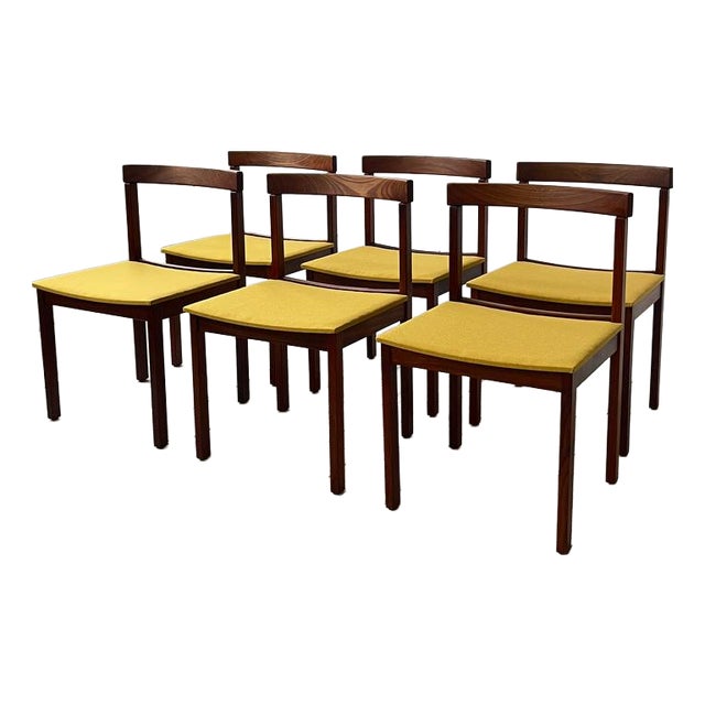 Tectonia Chairs by Jussi Peippo for Asko, Set of 6 For Sale