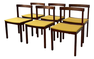 Tectonia Chairs by Jussi Peippo for Asko, Set of 6