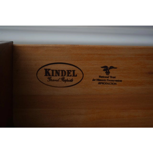 Kindel National Trust 2 Piece Mahogany Chest on Chest For Sale - Image 12 of 12