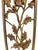 Mid-Century Modern 1950s Mid-Century SyrocoWood Gold Gilt Seasonal Wall Plaques Holly & Mums - Pair For Sale - Image 3 of 5