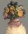 Rustic Antique Haind Painted Cast Iron Hubley "Mixed Buquet Flowers in Urn" Doorstop For Sale - Image 3 of 8