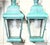 Pair of Vintage Solid Brass Hanging Lanterns. 20”.5 H X 8”.5w X 8”.5 W For Sale - Image 11 of 17