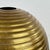 Vintage Ribbed Brass Vase by Paolo Marini for Laras Padova, Italy, 1960s For Sale - Image 4 of 11