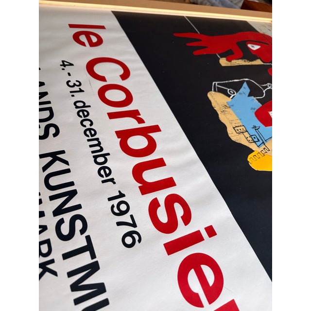 Le Corbusier - Nordjyllands Kunstmuseum Exhibition Poster 1976 For Sale - Image 10 of 15