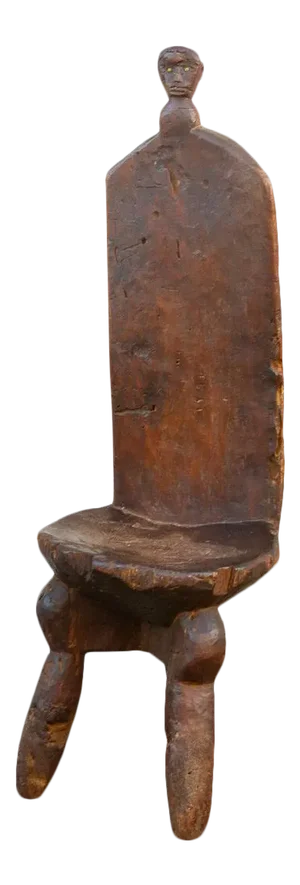 Antique African Tribal Ceremonial Chair