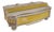 Yellow and Gold Writing Set in Porcelain, 1800s For Sale