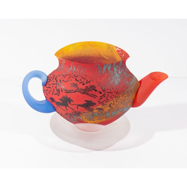 Kjell Engman Kosta Boda Atelier Teapot Sculpture For Sale In Indianapolis - Image 6 of 7