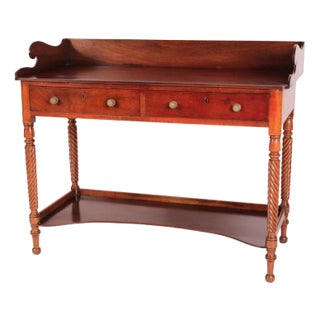 William IV Mahogany Washstand / Drinks Table For Sale