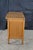 Antique Victorian Quartersawn Oak Serpentine Oxbow Washstand Chest Bedside Table For Sale - Image 9 of 12