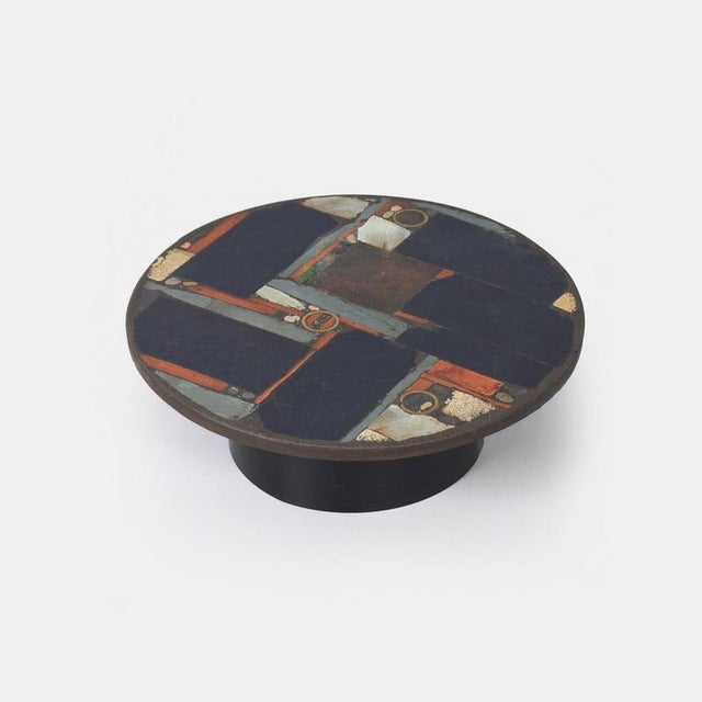 Round Coffee Table by Paul Kingma, 1970s For Sale - Image 11 of 11