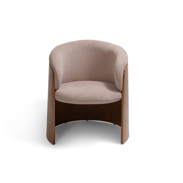 Modern Cine Wood Dining Chair For Sale - Image 3 of 5