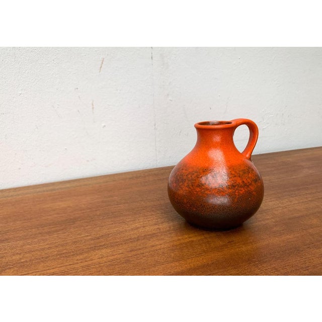 Mid-Century WGP West German Pottery Vase from Steuler, 1960s For Sale - Image 9 of 18