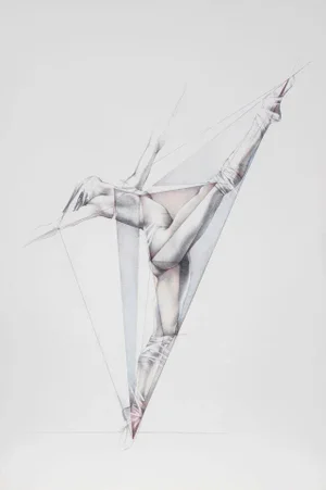 Helene Guetary "Move 6" Lithograph