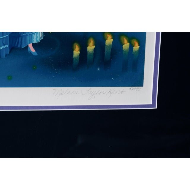 1990s Melanie Taylor-Kent "Broadway" Le Signed & Numbered Serigraph For Sale - Image 5 of 6