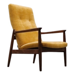 Vintage Lounge Chair by Edmund Homa for Gościcińskie Fabryki Mebli, 1960s For Sale