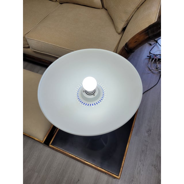 Flos by Pier Giuseppe Ramella for Arteluce "Giada" Post-Modern Lamps - A Pair For Sale - Image 10 of 11