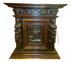 Antique 17th Century Flemish Renaissance Cupboard