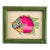 Original Hand-Painted Fish Painting in a Hand-Painted Frame For Sale