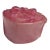 Heart-Shaped Decorative Box With Lid With Bow Design For Sale