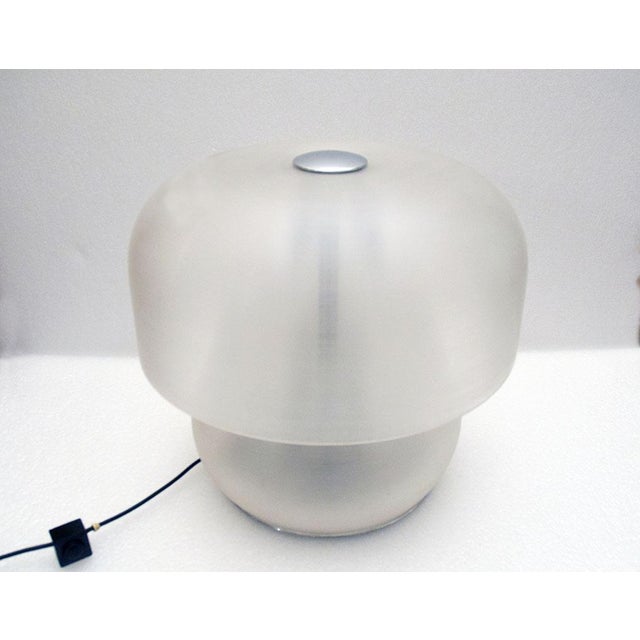 Large Methacrylate Table Lamp, Italy, 1970s For Sale - Image 3 of 11